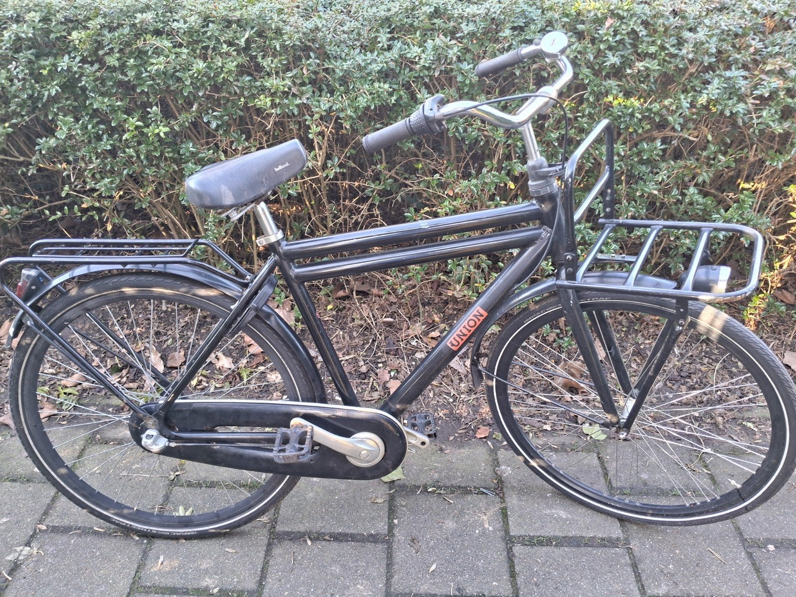28 inch heren transport //schoolfietsen, Fietsen en Brommers, Ophalen, Gebruikt, 26 inch of meer, Versnellingen