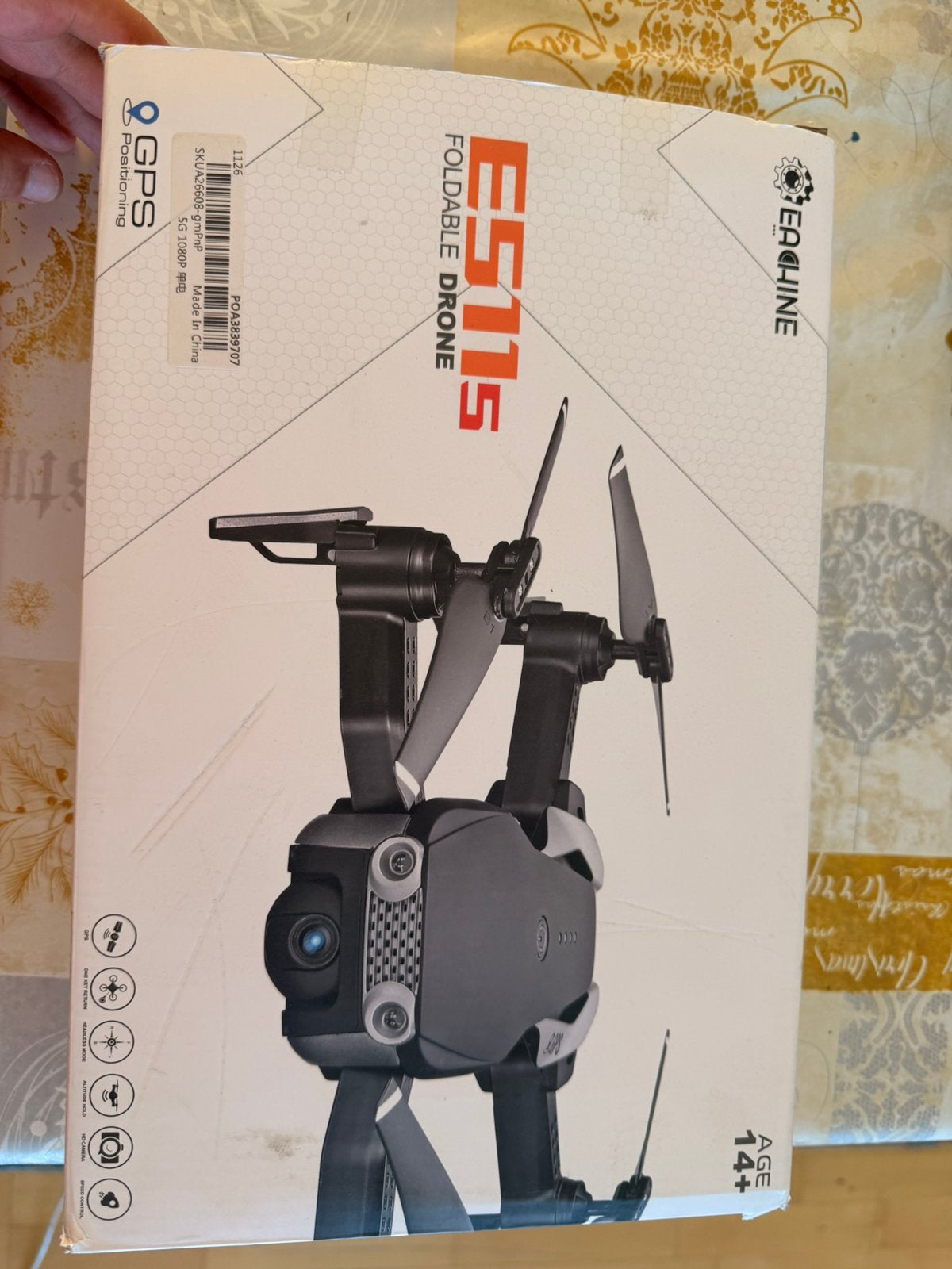 Eachine E511S GPS Drone – 1080P Camera – Zeer nette staat, Ophalen of Verzenden, Zo goed als nieuw