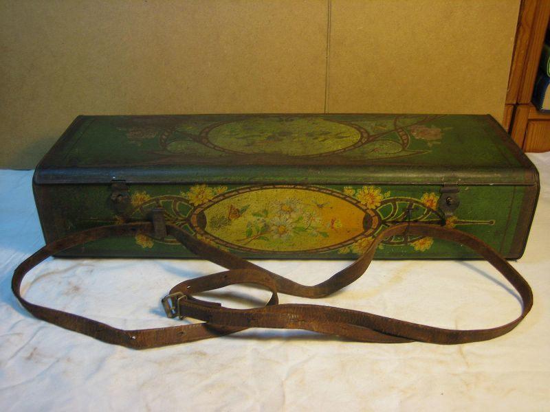 Botaniseertrommel Antiek Art Nouveau, Ophalen of Verzenden