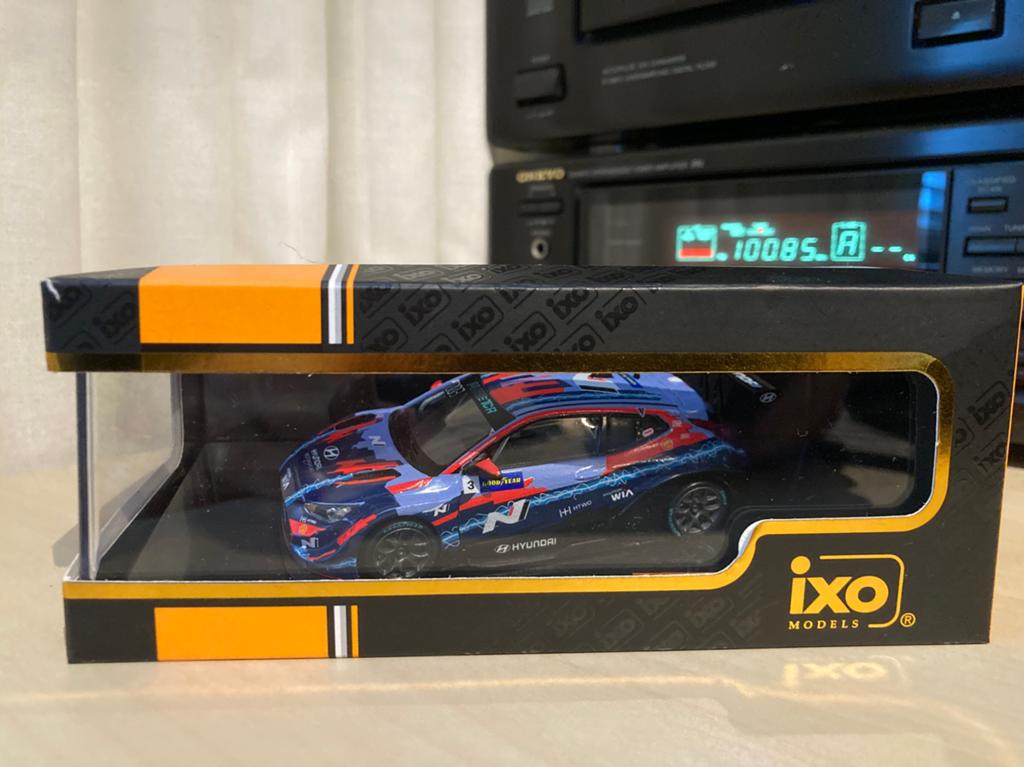 Hyundai Veloster N ECTR van Ixo, Hobby en Vrije tijd, Modelauto's | 1:43, Ophalen, Zo goed als nieuw, Auto, Overige merken