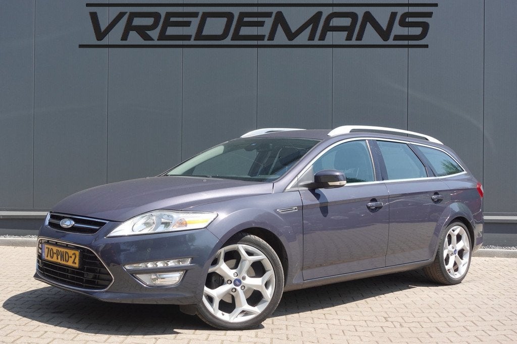 Ford Mondeo Wagon 2.0 EcoBoost Titanium, Auto's, Ford, Euro 5, Stof, Gebruikt, 4 cilinders