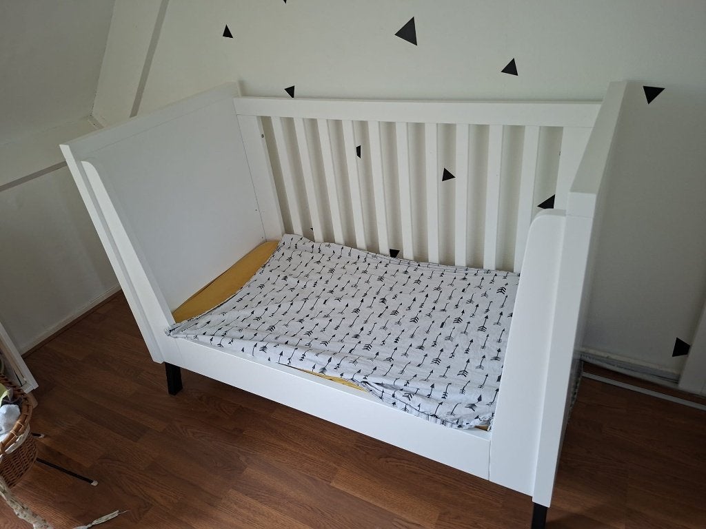Complete babykamer Interbaby Star Too | wit/zwart, Kinderen en Baby's, Kinderkamer | Complete kinderkamers, Ophalen, Gebruikt