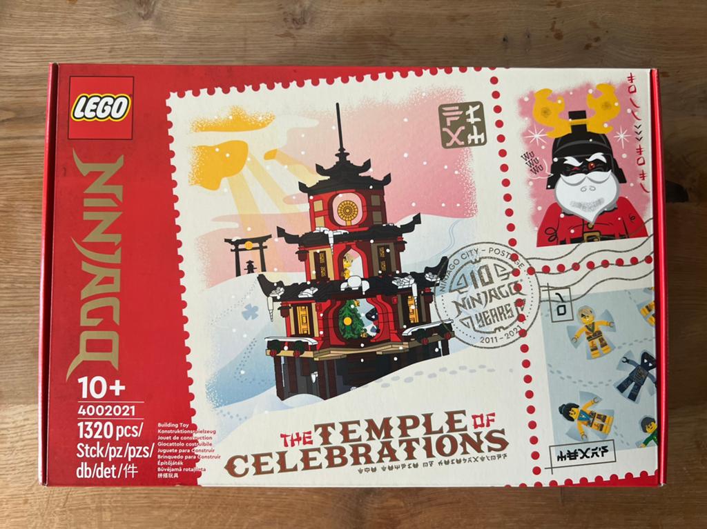 LEGO Employee Gift 2021 4002021 Temple of Celebrations, Le, Lego, Nieuw, Lego System
