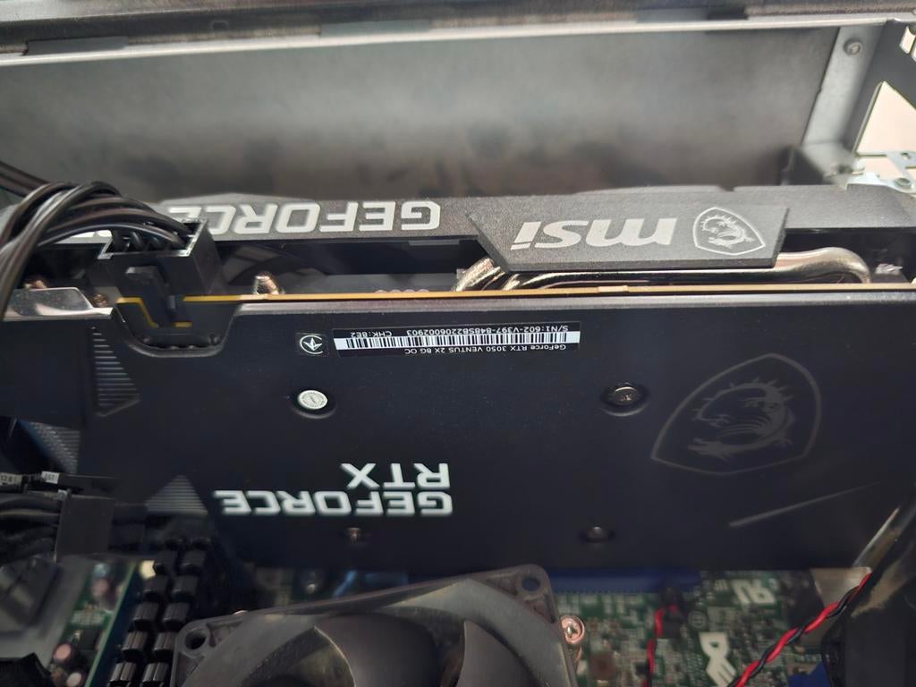 MSI GeForce RTX 3050 Ventus 2X OC 8GB Videokaart, Computers en Software, Videokaarten, Zo goed als nieuw, Nvidia, PCI-Express 4.0