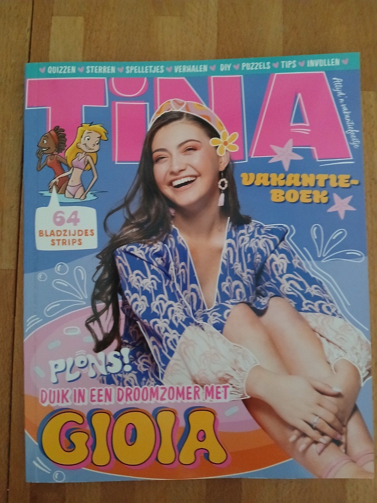 Tina Vakantieboek - Duik in een droomzomer met Gioia, Ophalen of Verzenden