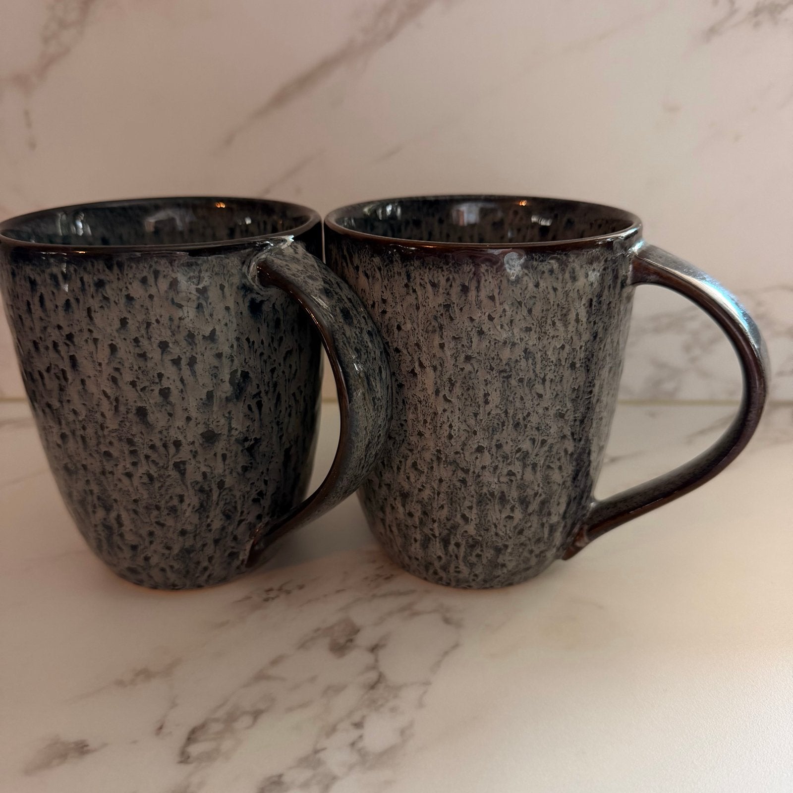 8x Leonardo Matera Servies Mokken - Onbeschadigd, Overige merken, Keramiek, Zo goed als nieuw, Mok