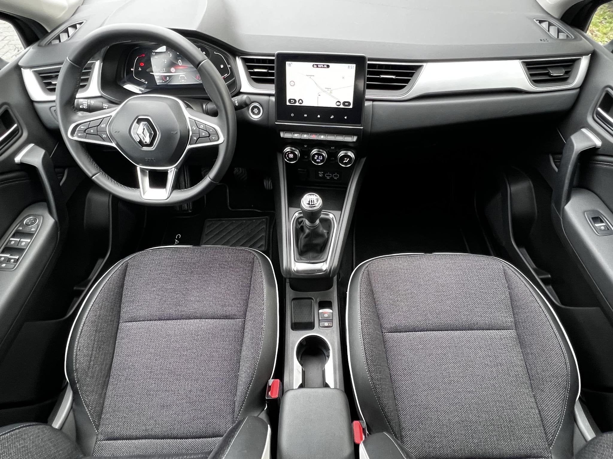 Renault Captur 1.0 TCe 90 techno / Navigatie / Apple Carplay, Voorwielaandrijving, Gebruikt, Euro 6, Leder en Stof