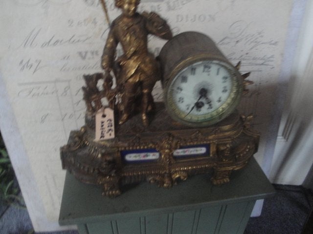 messing bronsklokjeKOOPJE met emaille plaatjes, Ophalen of Verzenden