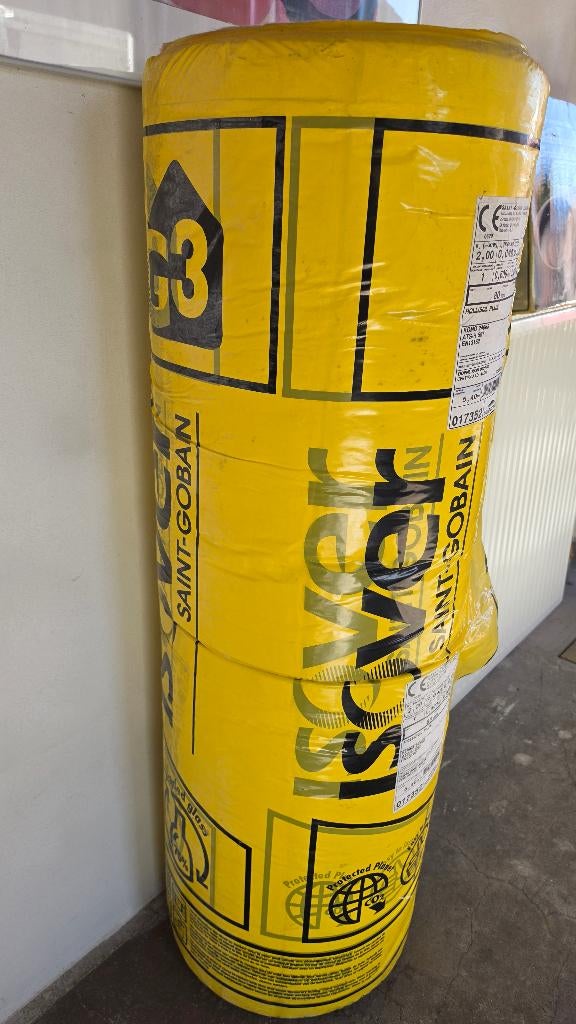 Isover dubbele isolatierol, Ophalen, 10 tot 15 m², Dakisolatie, Nieuw