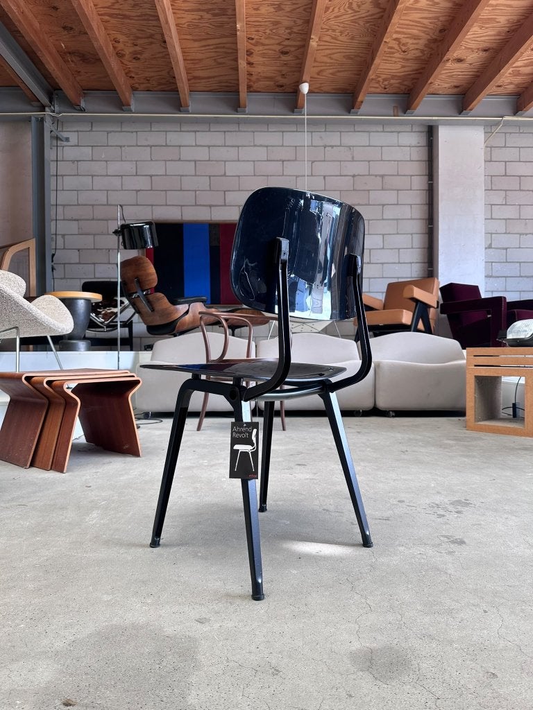 Ahrend Revolt chair nieuw, Friso Kramer (voorraad: 20+), Huis en Inrichting, Ophalen, Kunststof, Zwart, Vintage