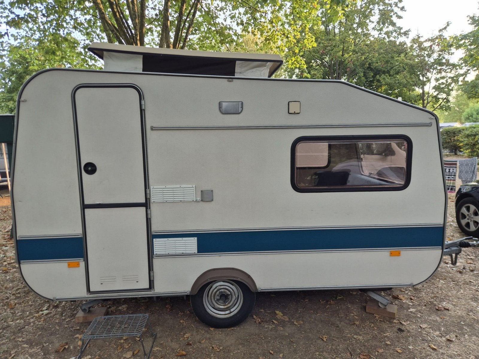 Compacte retro Otten hefdak caravan, gepimpt, Overige merken, Rondzit, Tot en met 3, Particulier
