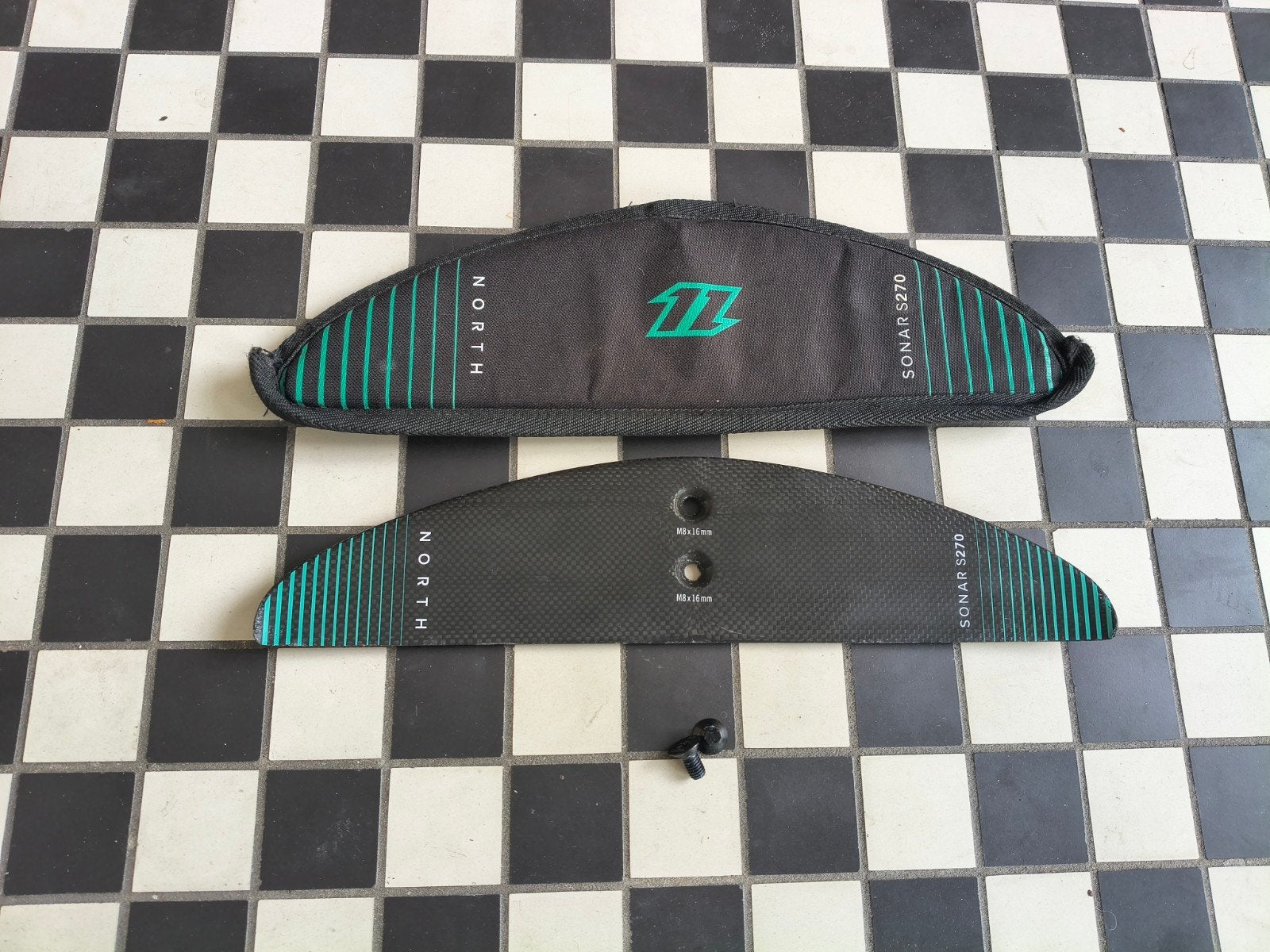 North sonar stabilizer S270, Watersport en Boten, Ophalen, Zo goed als nieuw, Wingsurf-hydrofoil
