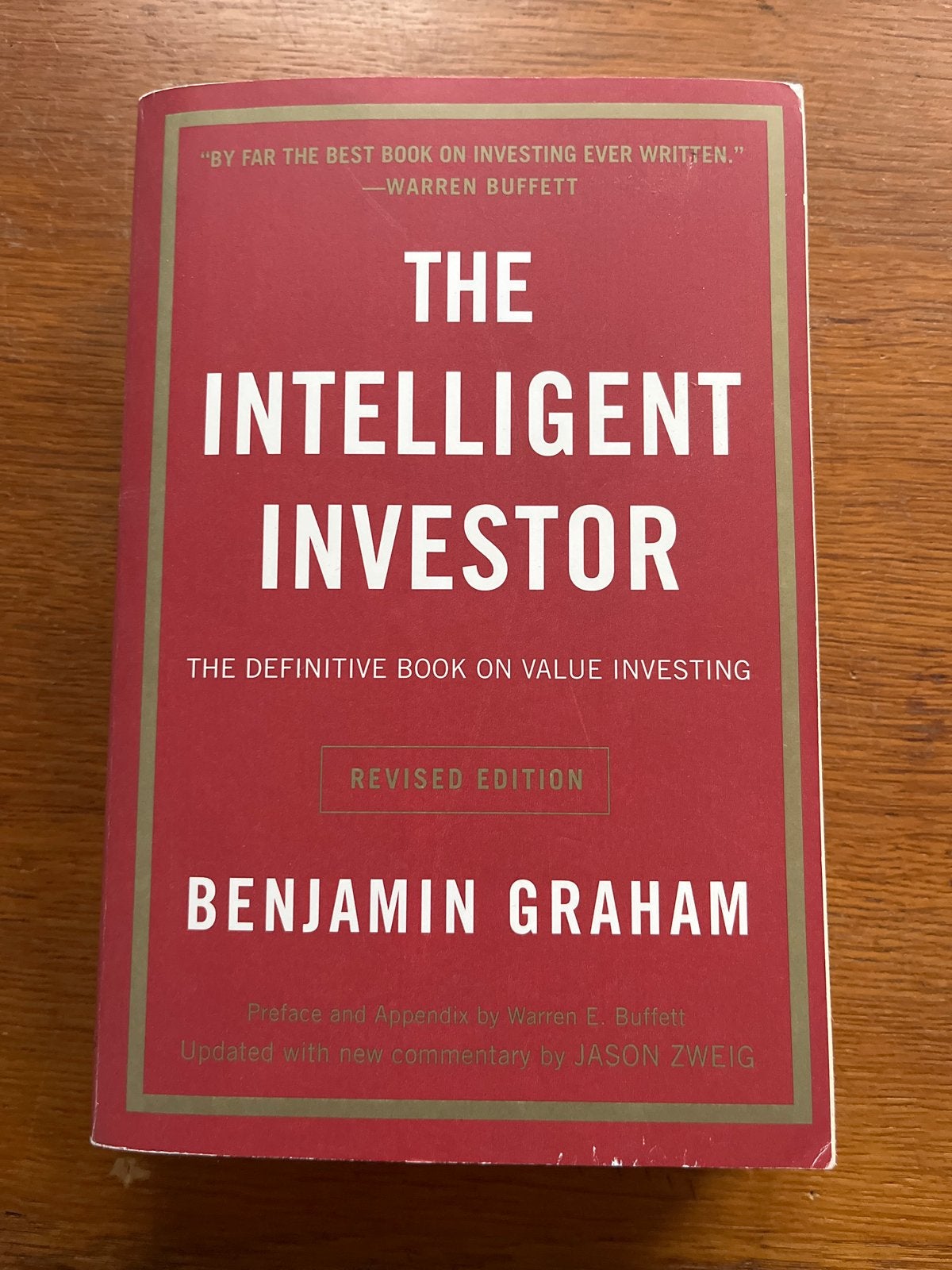The Intelligent Investor - Benjamin Graham (Engels), Boeken, Ophalen of Verzenden, Zo goed als nieuw, Geld en Beleggen