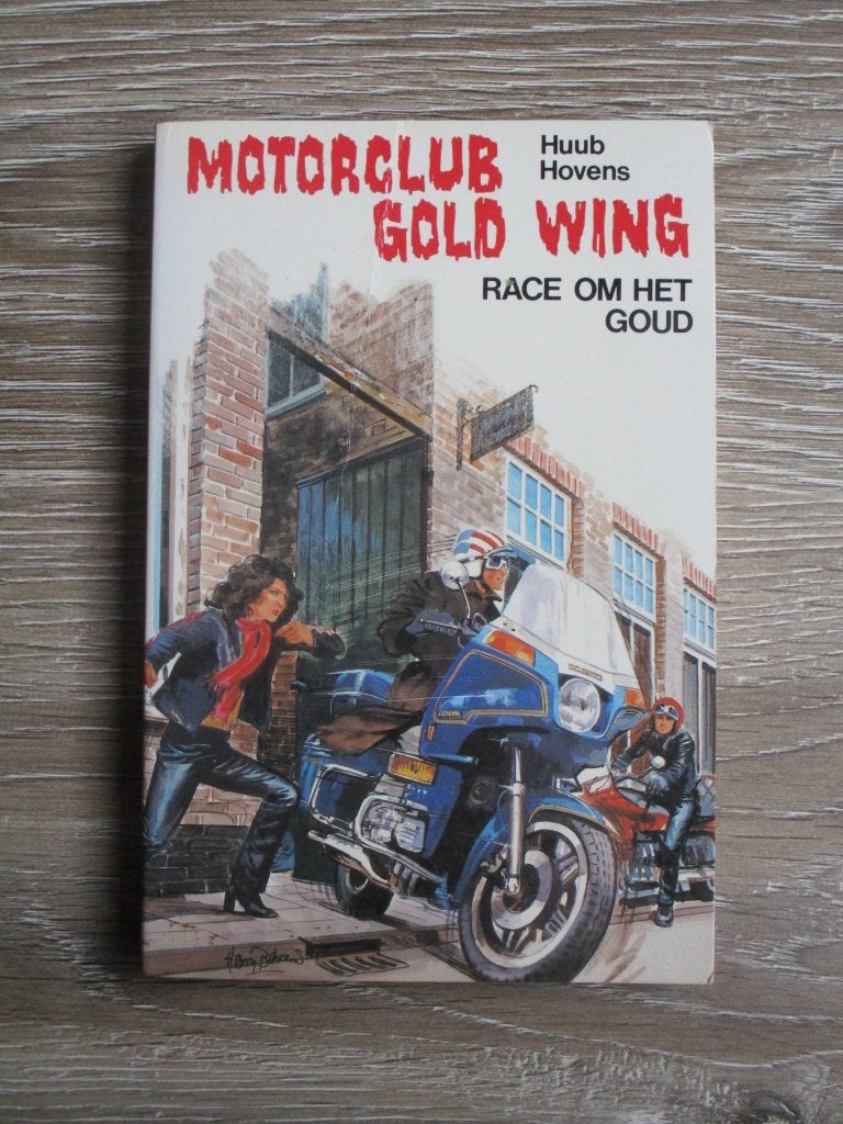 Motorclub Gold Wing - Race om het goud - Huub Hovens, Ophalen of Verzenden, Gelezen, Fictie algemeen