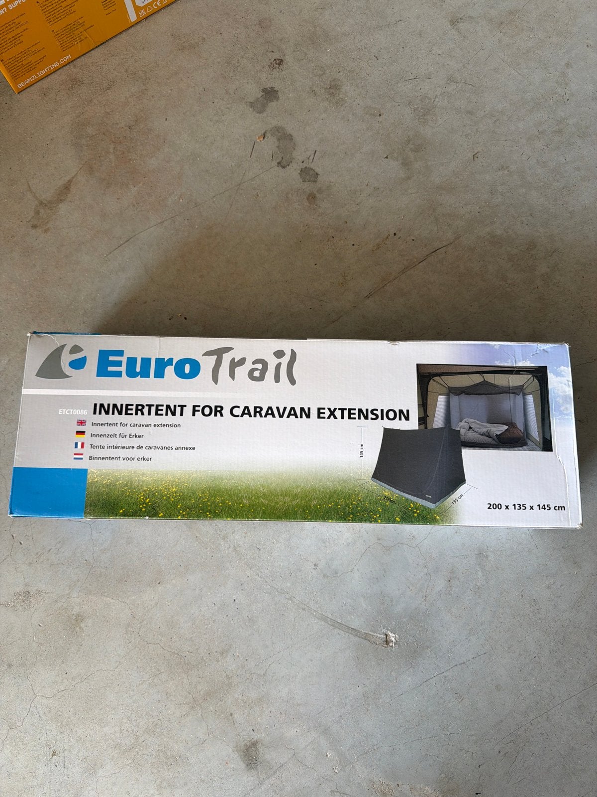 Donkere!! EuroTrail binnentent  - Nooit gebruikt, Ophalen of Verzenden, Nieuw, Tot en met 2