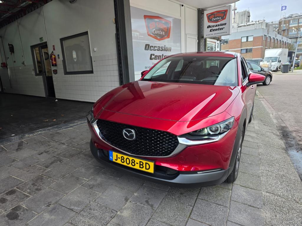 Mazda CX-30 Skyactiv-x 180pk Aut 2020 Rood, Auto's, 1998 cc, 15 km/l, 4 cilinders, 179 pk