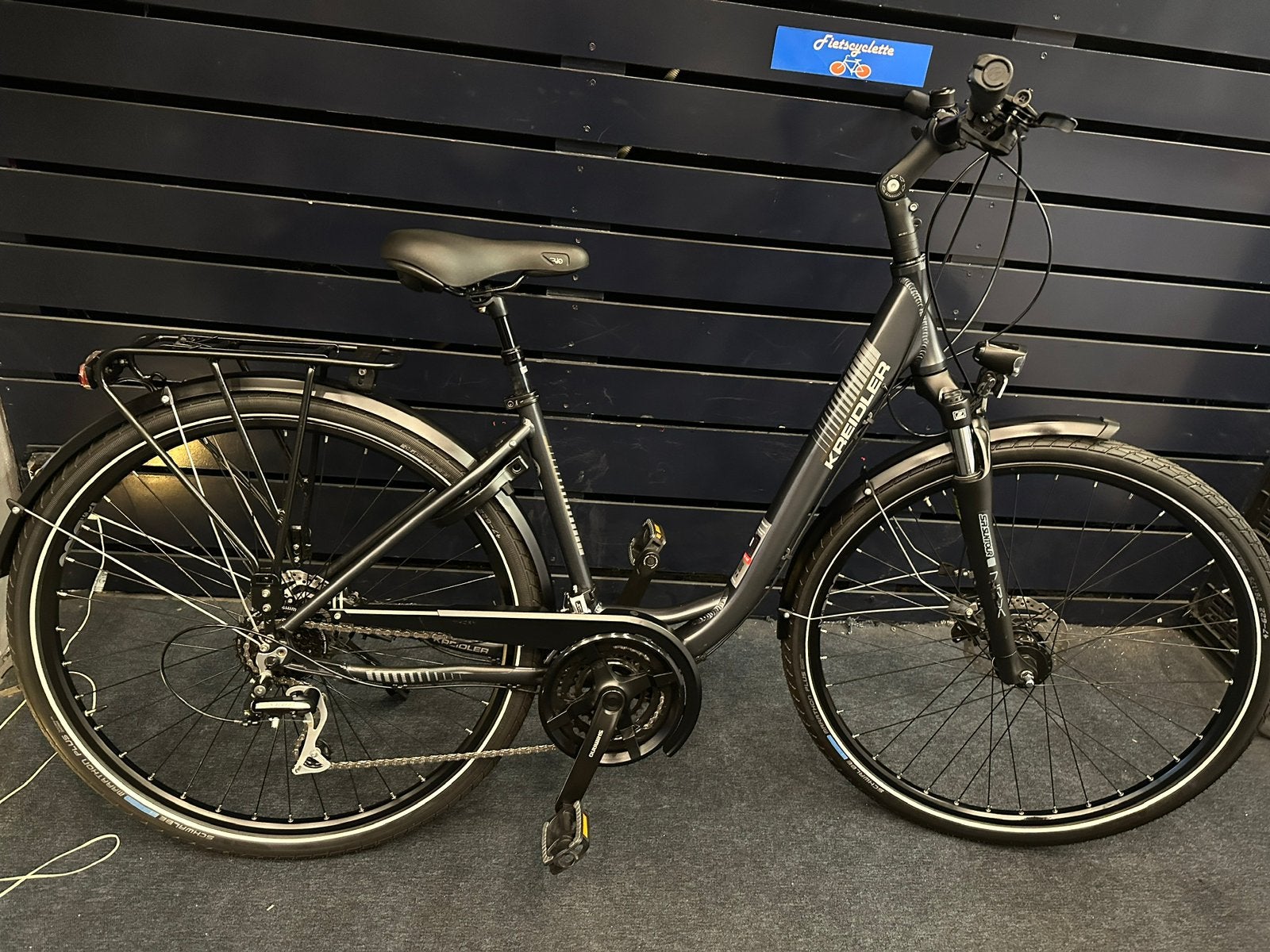Net show model Kreidler 24V disc 50cm / koga/ gazelle/ giant, Ophalen, 28 inch, Zo goed als nieuw, Schijfrem