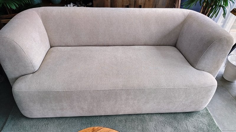 Mooie zgoh moderne bank in neutrale kleur1½ jaar oud, Ophalen, Tweepersoons, 75 tot 100 cm, Zo goed als nieuw