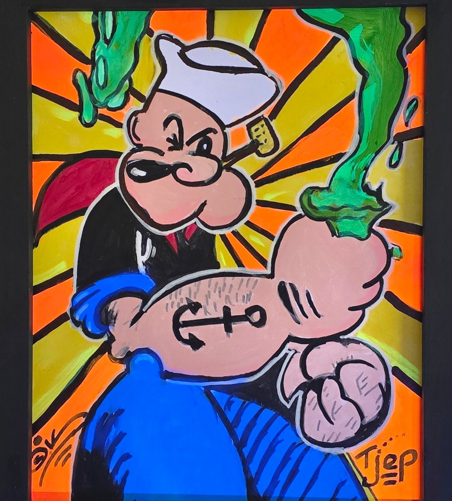 POPEYE – URBAN POP ART COLLECTION 
Drie unieke, handges, 33 - 40 uur, Overige niveaus, Overige vormen
