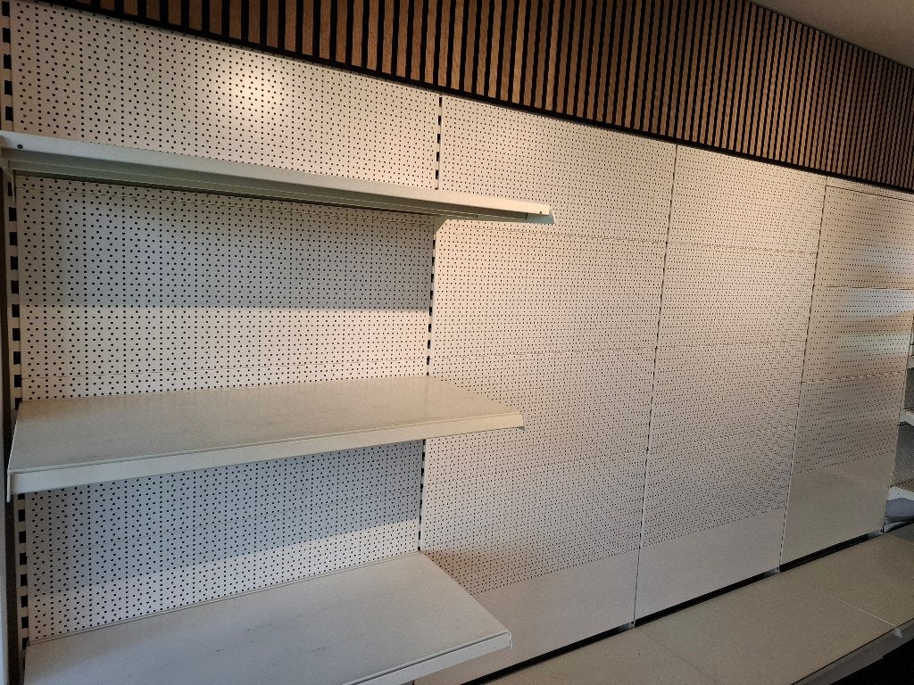 Metalen winkelrek, Zakelijke goederen, Ophalen