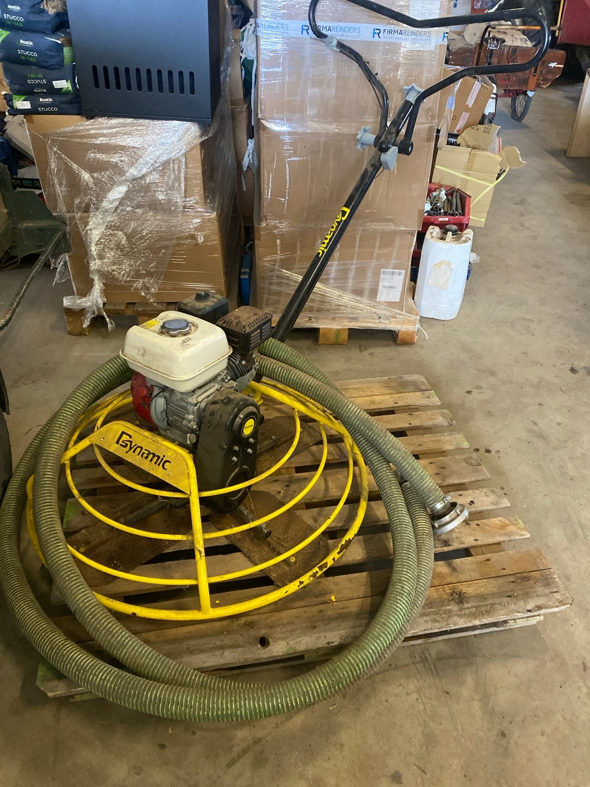 Goedwerkende Dynamic Betonvlinder met Honda GX160 motor, Ophalen