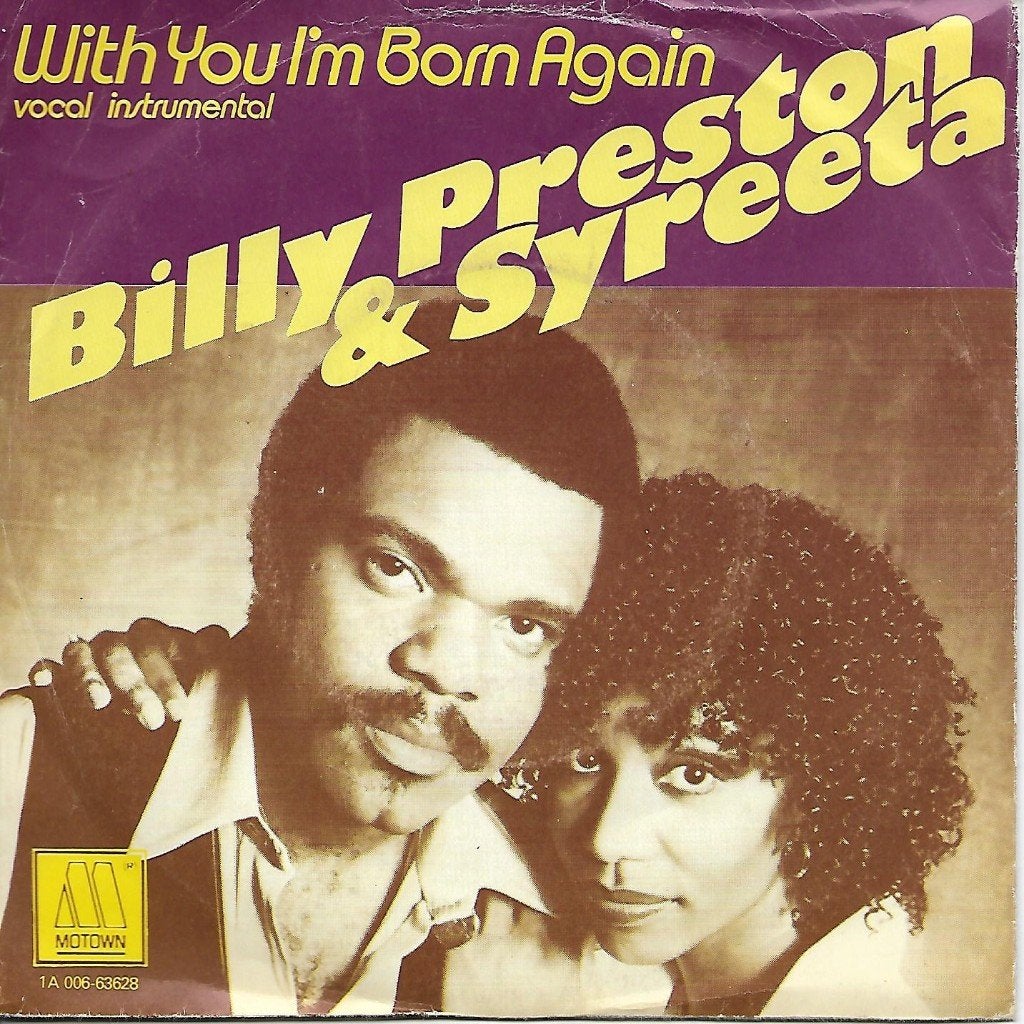 Billy Preston & Syreeta - With you I`m born again, Ophalen of Verzenden, Zo goed als nieuw, 7 inch, Pop
