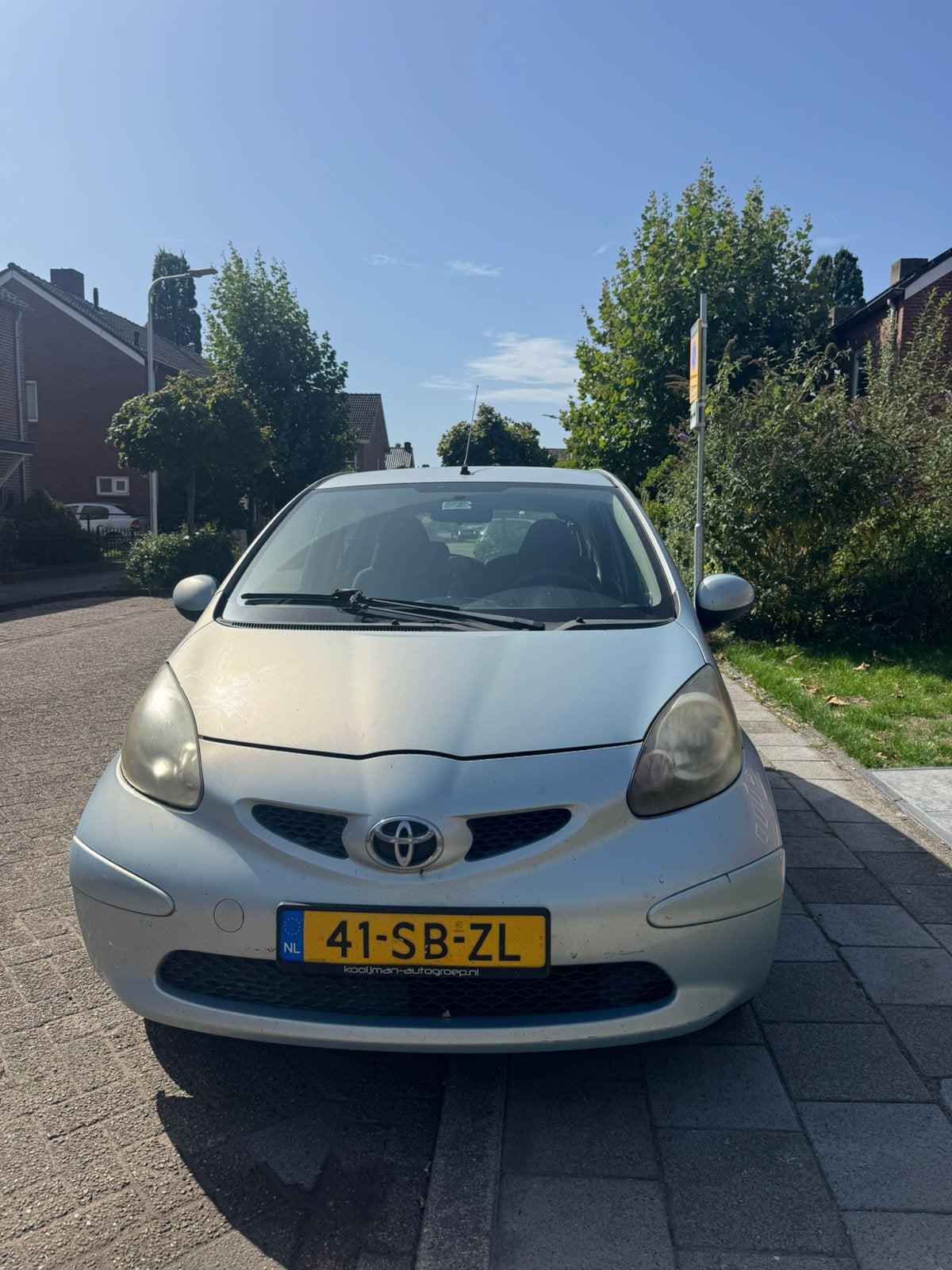 Toyota Aygo 1.0 12V Vvt-i 5DRS 2005 Blauw, Auto's, Toyota, Voorwielaandrijving, 68 pk, Origineel Nederlands, Handgeschakeld