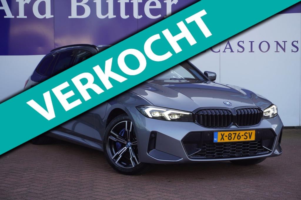 BMW 3-serie Touring 320e M-Sport / 1EIG / M-Brakes / Stoel&S, 1998 cc, Gebruikt, 3-Serie, Zilver of Grijs