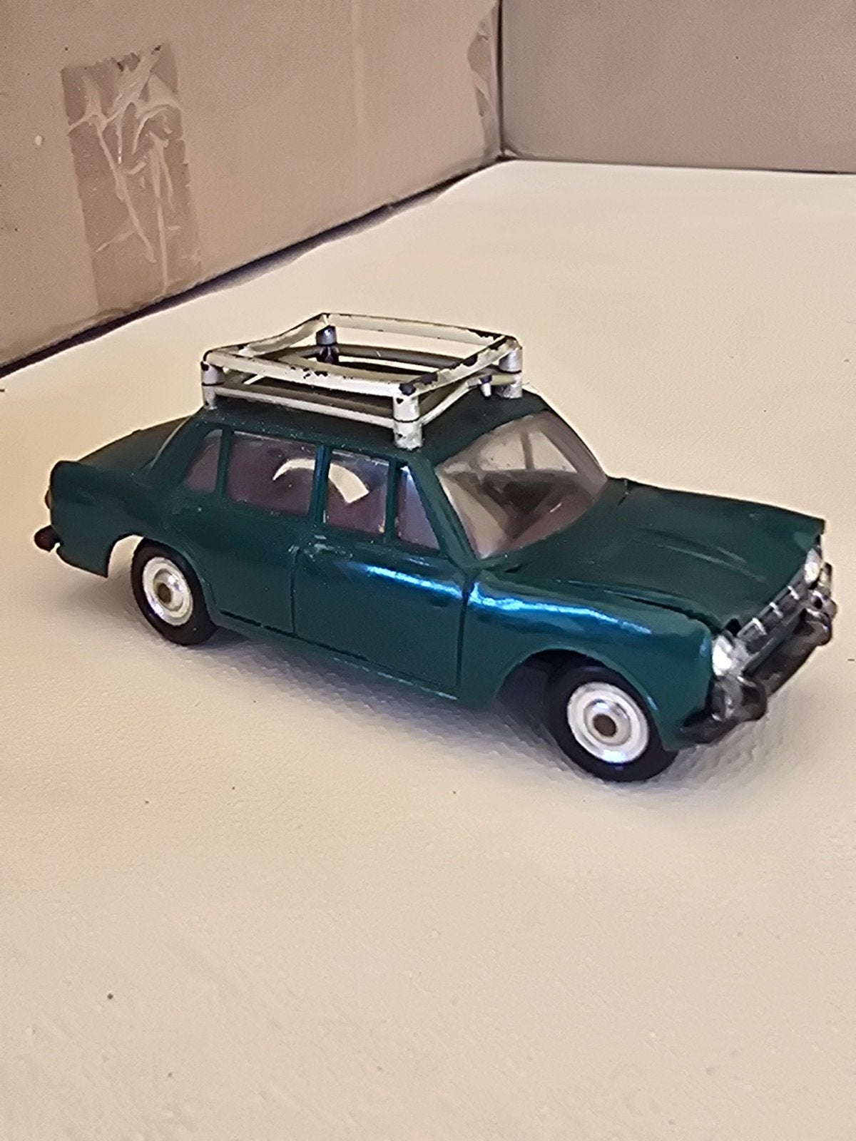 Miniature Simca 1300 MINIALUXE - Groen modelauto, Verzenden, Gebruikt