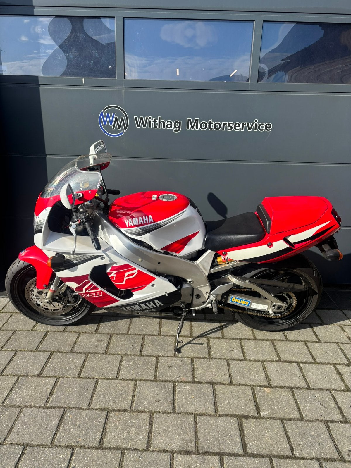Yamaha YZF750R, 750 cc, Sportuitlaat, 4 cilinders, Motorrijbewijs A