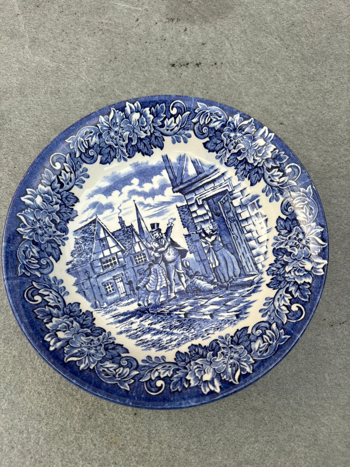 Ironstone Staffordshire dickensserie, Ophalen of Verzenden