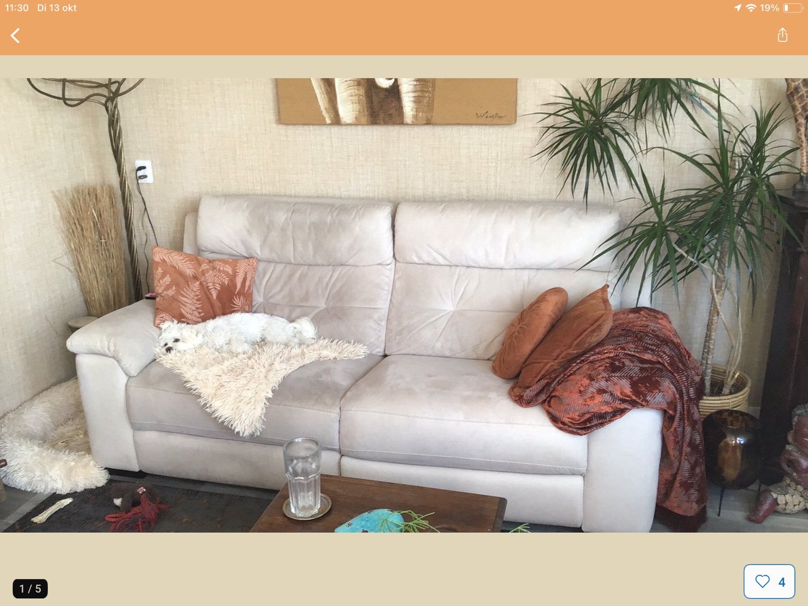 GRATIS :     Comfortabele 2-zits bank met relaxfunctie, Gebruikt, 150 tot 200 cm, Tweepersoons, 75 tot 100 cm