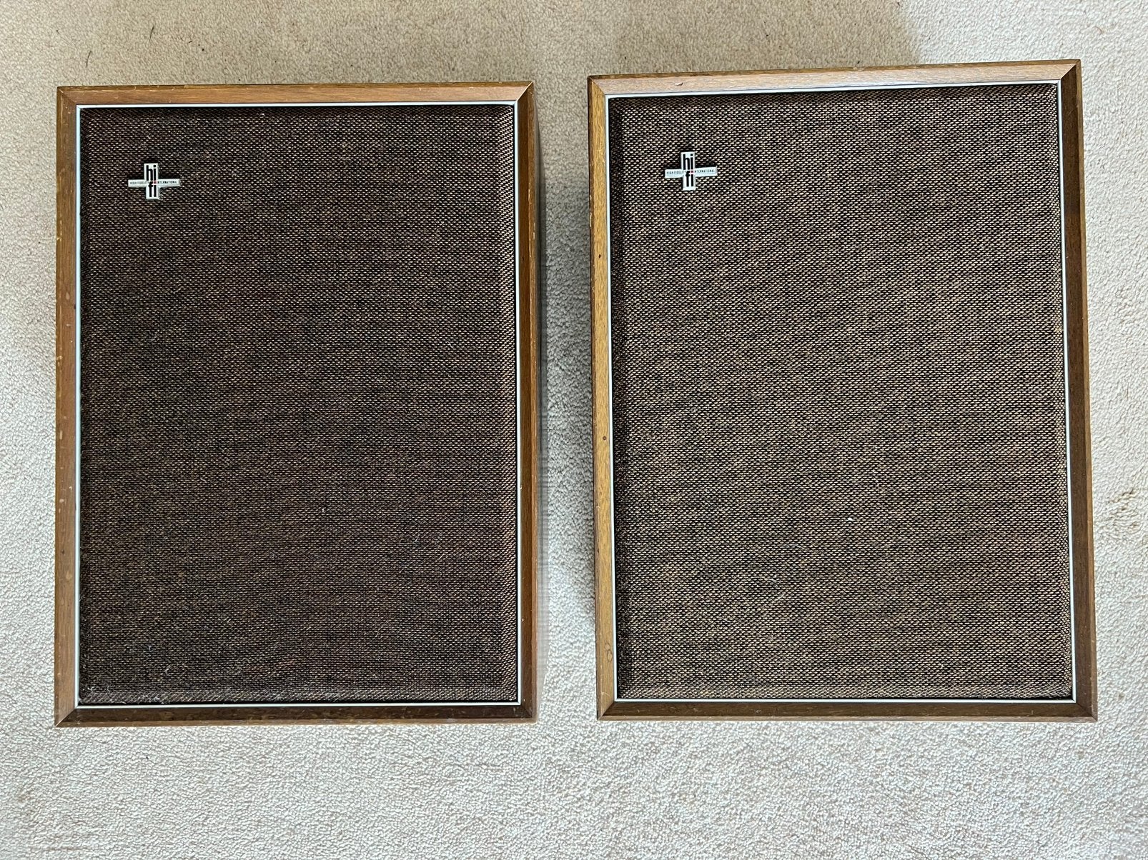 2 vintage luiderspreker boxen Philips 22 RH 426 / OIZ, Audio, Tv en Foto, Luidsprekers, Ophalen, Philips, Gebruikt, Minder dan 60 watt