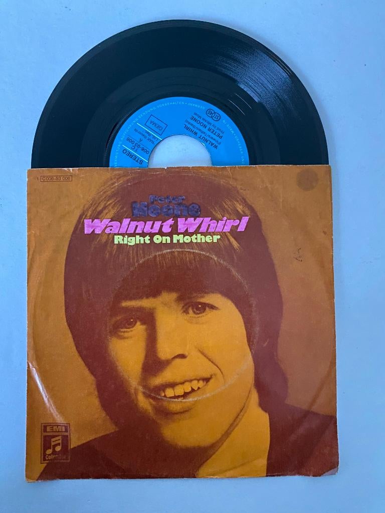 Peter Noone( Herman's Hermits – Walnut Whirl(1971), Cd's en Dvd's, Vinyl Singles, Gebruikt, 7 inch, Single, Ophalen of Verzenden