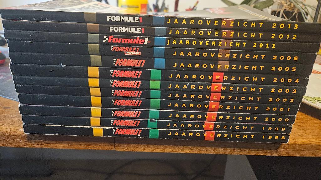 jaarboeken F1 1998 t/m 2013, Ophalen of Verzenden, Gebruikt, Formule 1