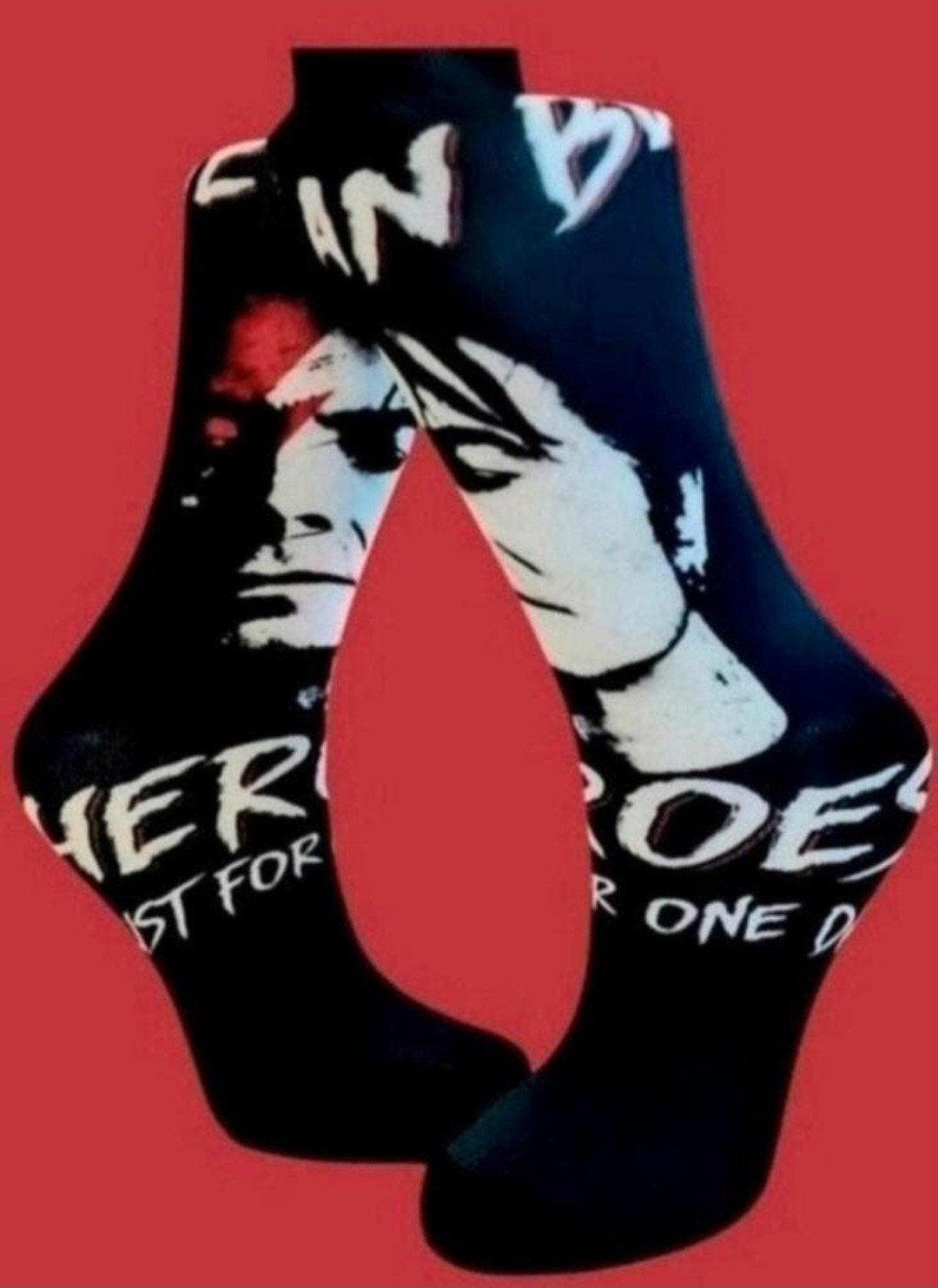DAVID BOWIE "HEROES" SOKKEN, Ophalen of Verzenden, Nieuw, Overige maten, Overige kleuren