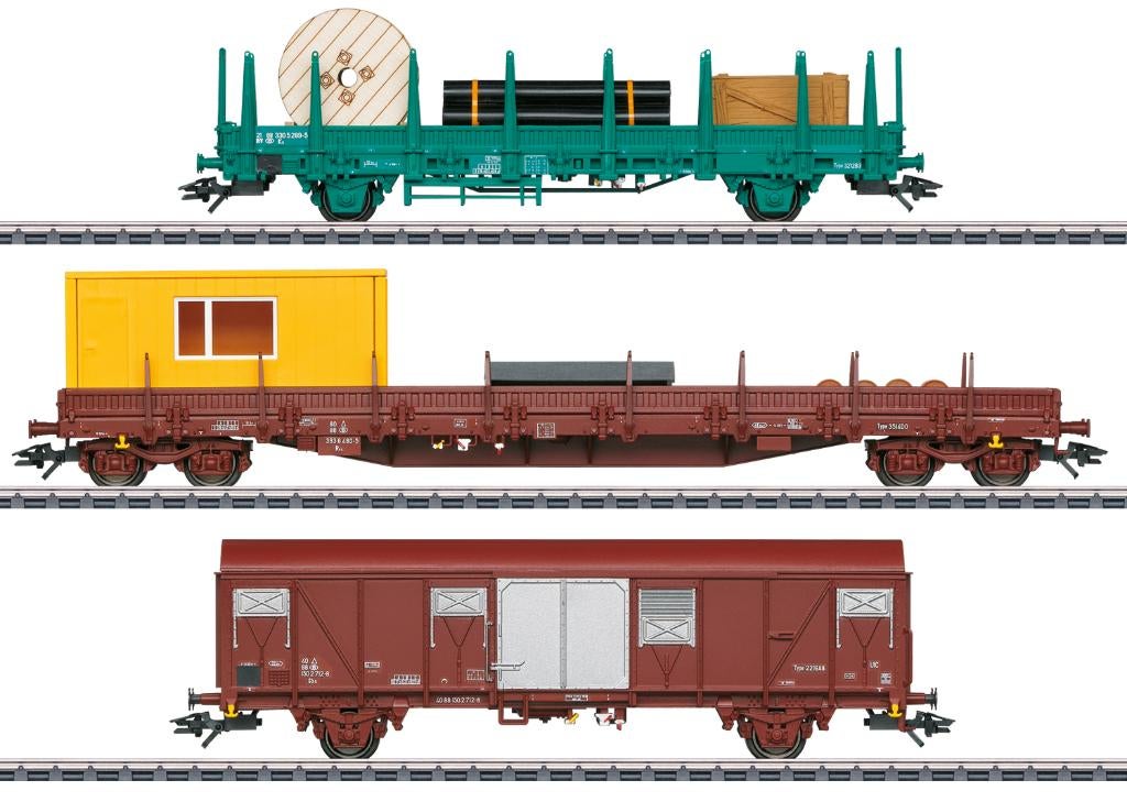 Märklin 49956 – 3-delige Set NMBS Dienstwagens – NIEUW, Hobby en Vrije tijd, Ophalen, Wisselstroom, Märklin, Nieuw