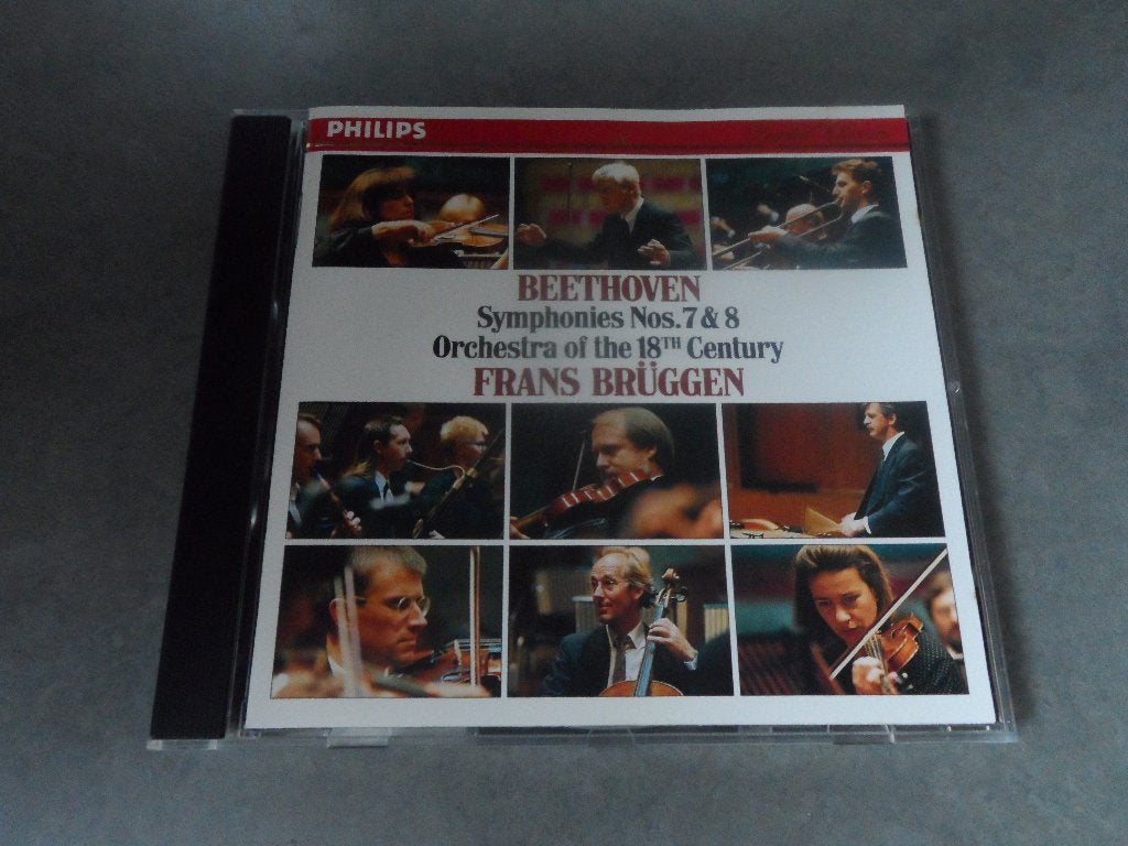 Beethoven, Frans Brüggen / Symphonies Nos. 7 & 8 - CD, Verzenden, Classicisme, Gebruikt, Overige typen