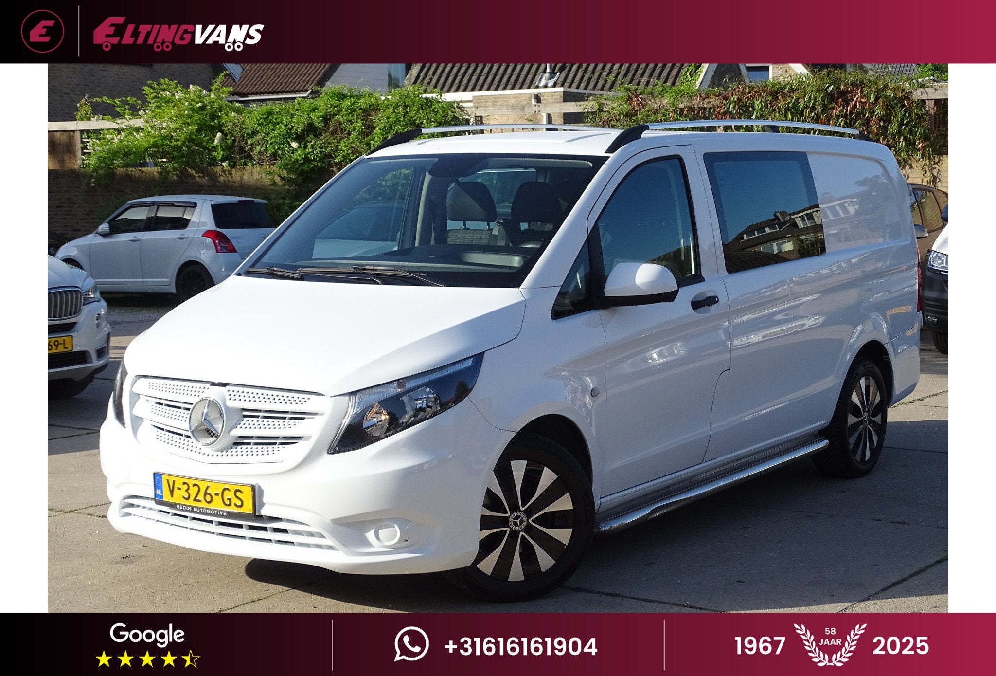 Mercedes-Benz Vito 114 CDI Lang DC 6-Zits Automaat, Automaat, Gebruikt, 4 cilinders, Wit