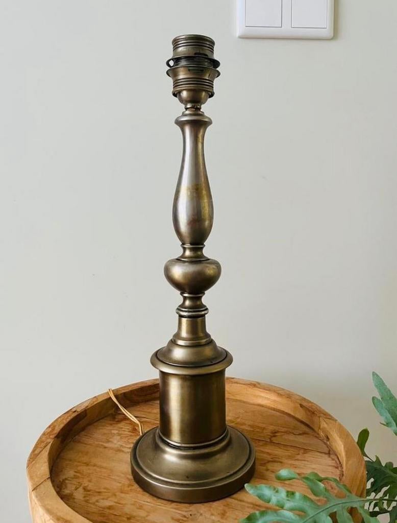 Prachtige vintage stiffel tafellamp! Limited editition, Huis en Inrichting, Lampen | Tafellampen, Zo goed als nieuw, Minder dan 50 cm