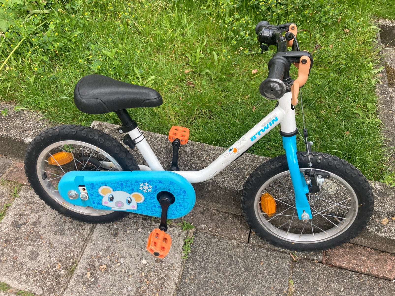 Kinderfiets en loopfiets BTWIN, Ophalen, Zo goed als nieuw, Minder dan 16 inch