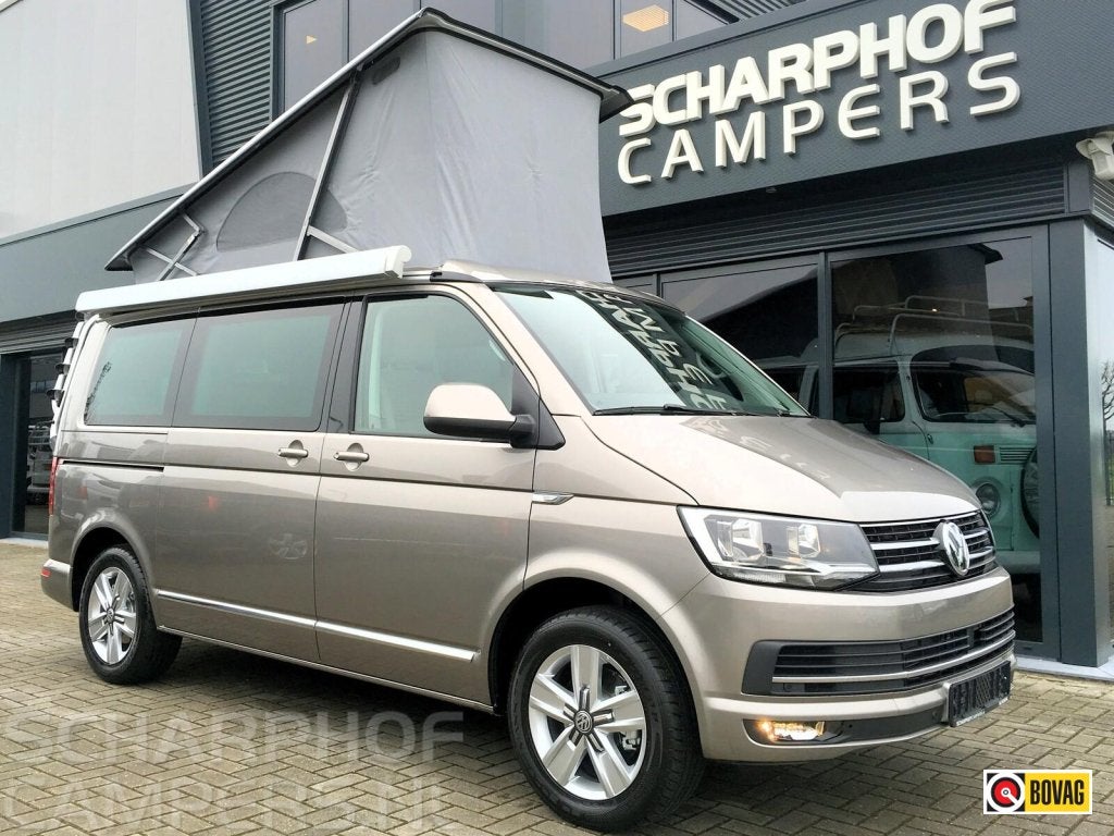 VW T6 California Ocean 150 DSG, met mooie opties!, Buscamper of Camperbus, Volkswagen, Bedrijf, Diesel