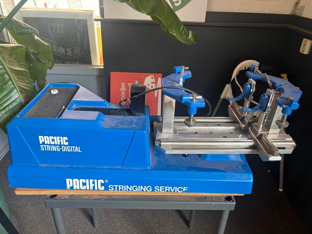 Pacific String-Digital Tennis Bespanmachine, Sport en Fitness, Ophalen of Verzenden, Gebruikt, Overige typen, Overige merken