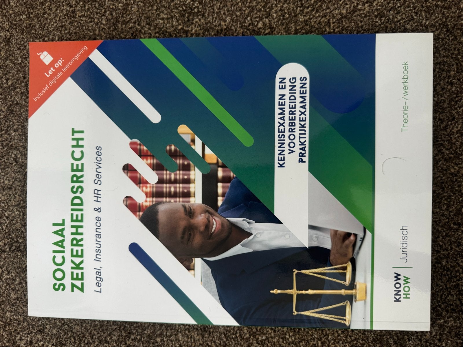 Juridische boeken: Sociaal Zekerheidsrecht, Basisboek, Arbei, Ophalen, Gamma, Zo goed als nieuw, MBO