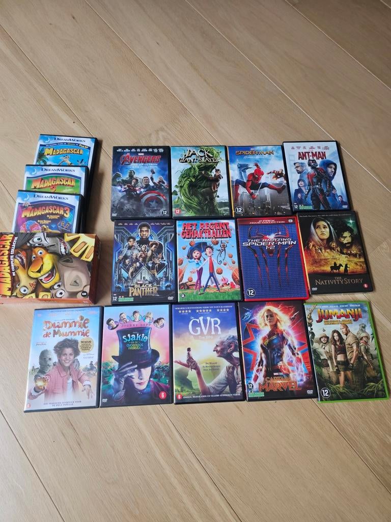 DVD`s verschillende titels, Ophalen