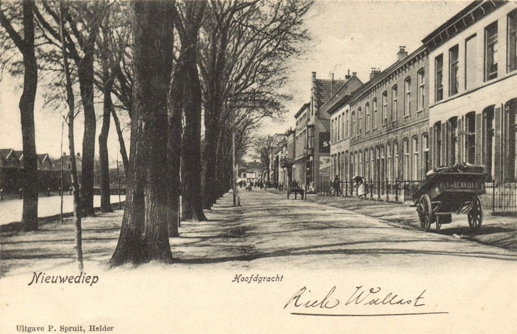 Nieuwediep - Hoofdgracht - kar - 1903 gelopen, Verzenden, Voor 1920, Gelopen, Noord-Brabant