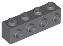 Lego modified Bouwstenen 1x4 donkerblauw grijs 15 stuks, Kinderen en Baby's, Speelgoed | Duplo en Lego, Gebruikt, Lego, Losse stenen