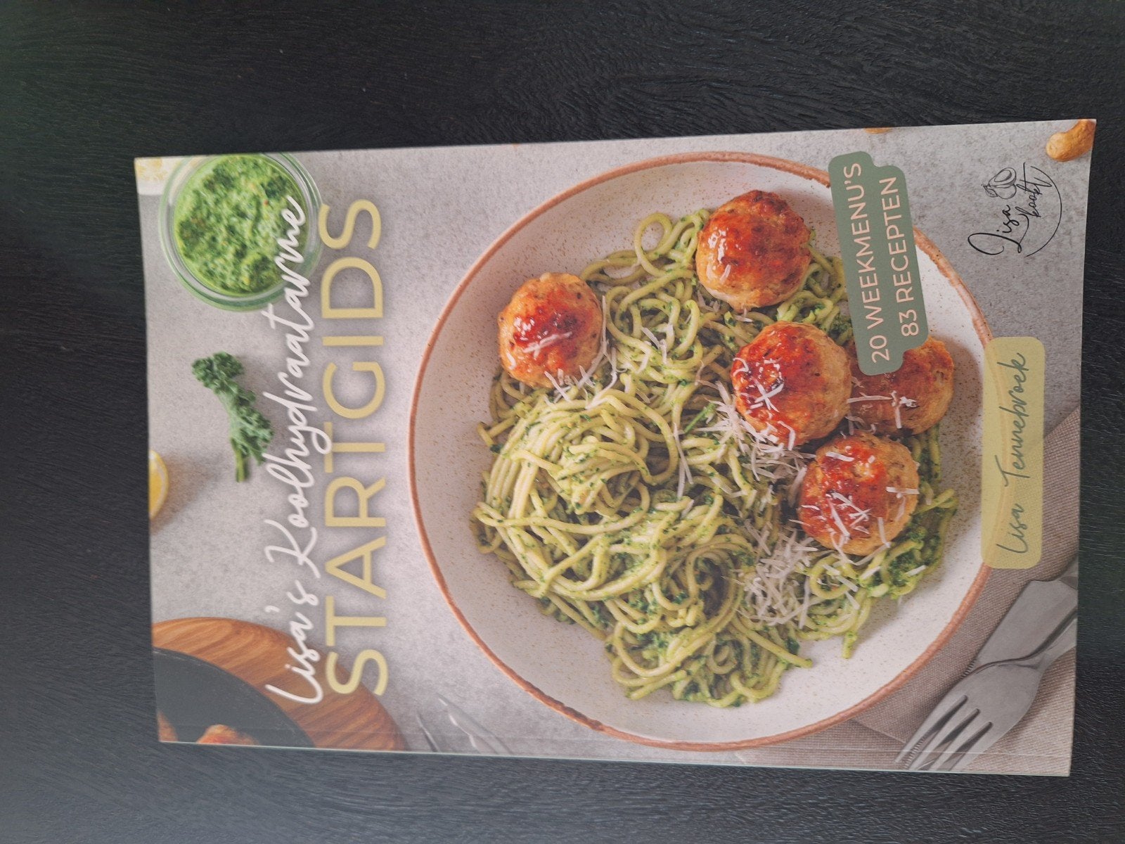 Lisa's Koolhydraatarm startgids, Ophalen of Verzenden, Zo goed als nieuw, Dieet en Voeding, Lisa Ternebroek