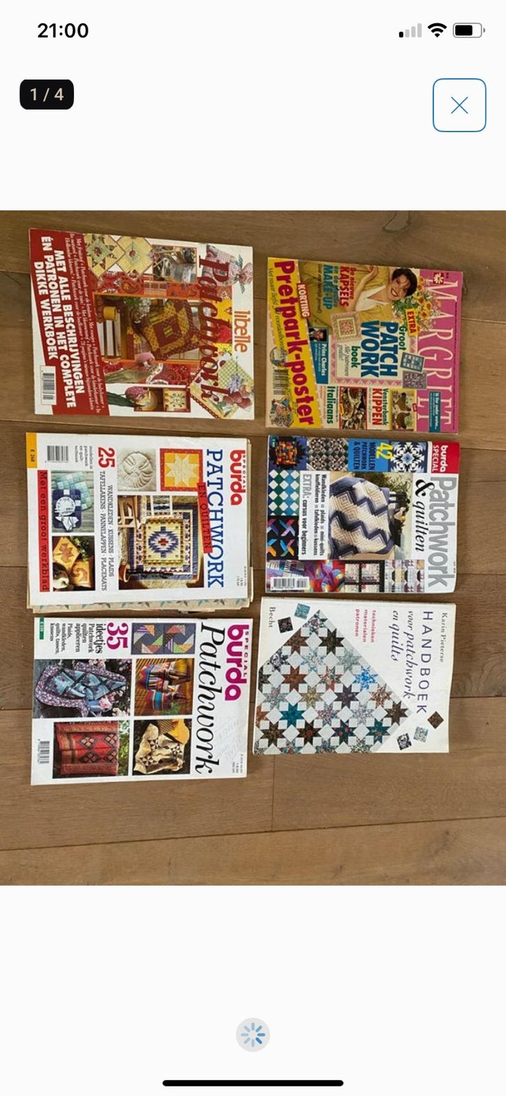 Patchwork & Quilt Boeken en Tijdschriften - 6 stuks, Hobby en Vrije tijd, Ophalen of Verzenden, Gebruikt, Overige typen
