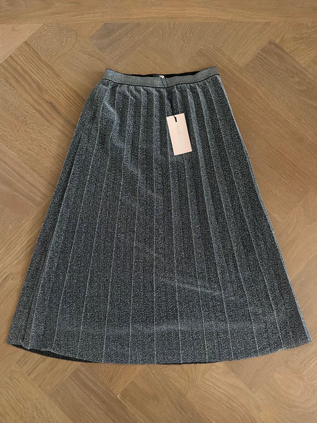Rok Only zwart zilver glitter mt 158 - 164, Kinderen en Baby's, Ophalen of Verzenden, Nieuw, Meisje, Jurk of Rok
